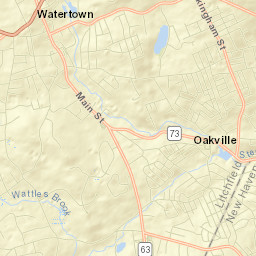 Oakville Street Map