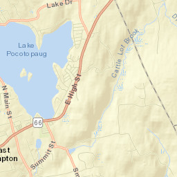 East Hampton Street Map