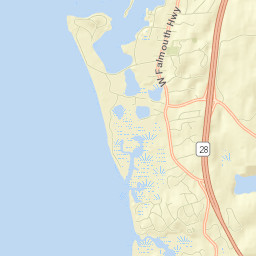 West Falmouth Street Map
