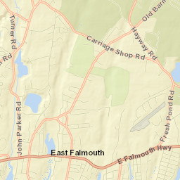 East Falmouth Street Map