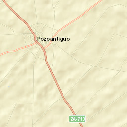 Pozoantiguo Street Map