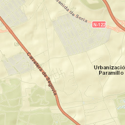 Provincia de Valladolid Street Map