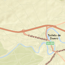 Tudela de Duero Street Map
