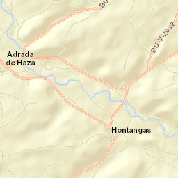 Hontangas Street Map