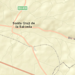 Santa Cruz de la Salceda Street Map
