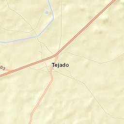 Tejado Street Map