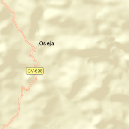 Oseja Street Map