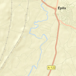 Épila Street Map