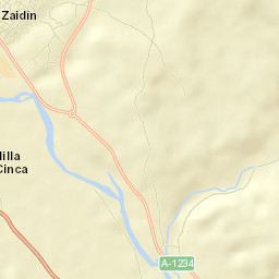 Zaidín Street Map