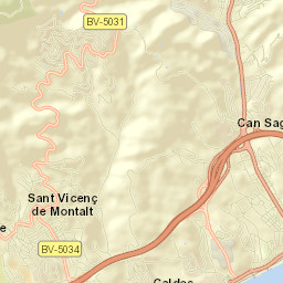 Sant Vicenç de Montalt Street Map