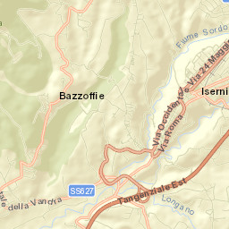 Isernia Street Map