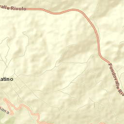 Oratino Street Map