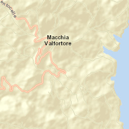 Macchia Valfortore Street Map