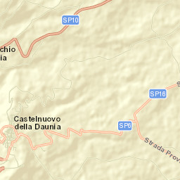 Castelnuovo della Daunia Street Map
