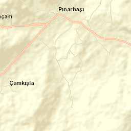 Pınarbaşı Street Map