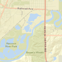 110-172 19th Street West Des Moines Street Map