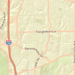 2404-2682 Lundy Ln Bettendorf IA Street Map