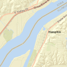 Hampton Street Map