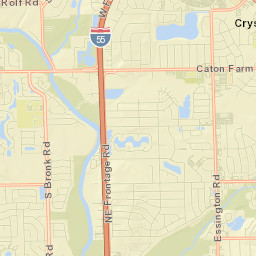 Crystal Lawns Street Map