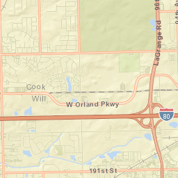 179th Street, Tinley Park, IL 60487, USA Street Map