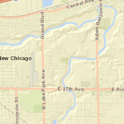 New Chicago Street Map