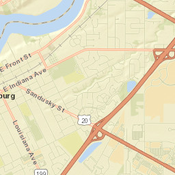 Perrysburg Street Map
