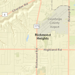 Richmond Heights Street Map