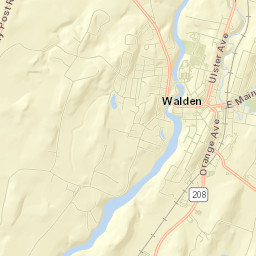 Walden Street Map