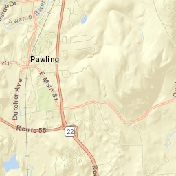 Pawling Street Map