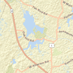 North Kingstown Street Map