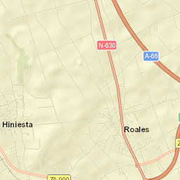 Roales Street Map