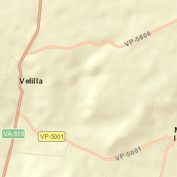 Matilla de los Caños Street Map