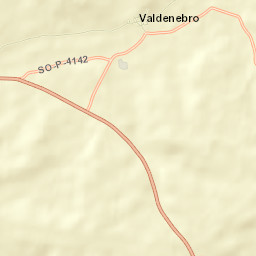 Valdenebro Street Map