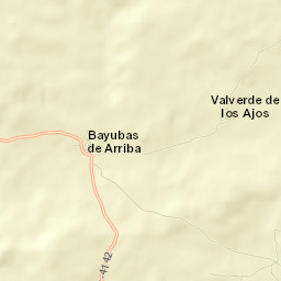 Bayubas de Arriba Street Map