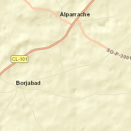 Borjabad Street Map