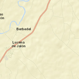 Lucena de Jalón Street Map
