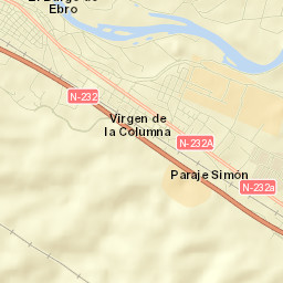 El Burgo de Ebro Street Map