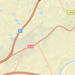 Alcarràs Street Map