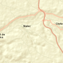 Ciutadilla Street Map