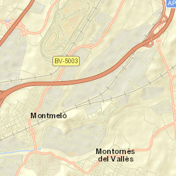 Montmeló Street Map
