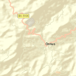 Òrrius Street Map