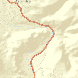 Aspindza Street Map