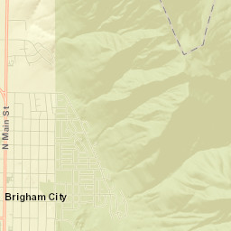 Brigham City Street Map