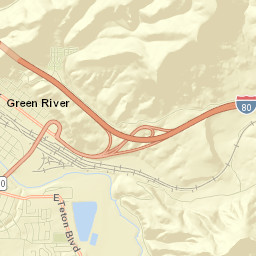 Green River Street Map