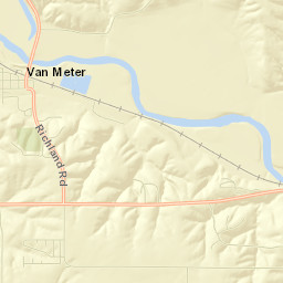 Van Meter Street Map