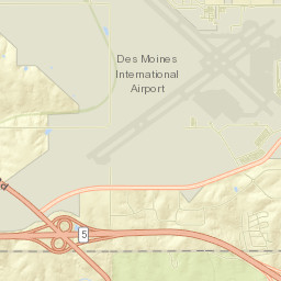 3001-3561 Army Post Road Des Moines IA Street Map