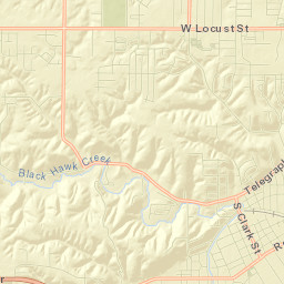711 South Fairmount Street Davenport IA Street Map