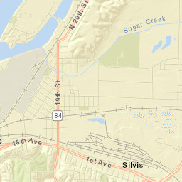 Silvis Street Map