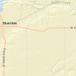Sheridan Street Map