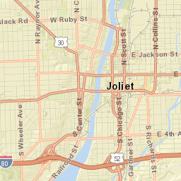 134-138 Oneill St Joliet IL 60436 Street Map